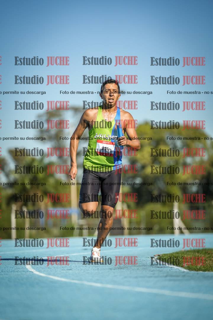 Fotos durante los relevos