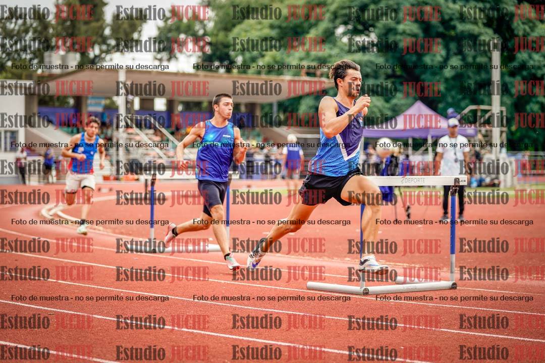 Fotos de los 400 m con vallas de varones