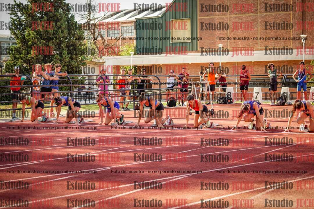 Fotos de los 100 m llanos de mujeres - FINAL U20