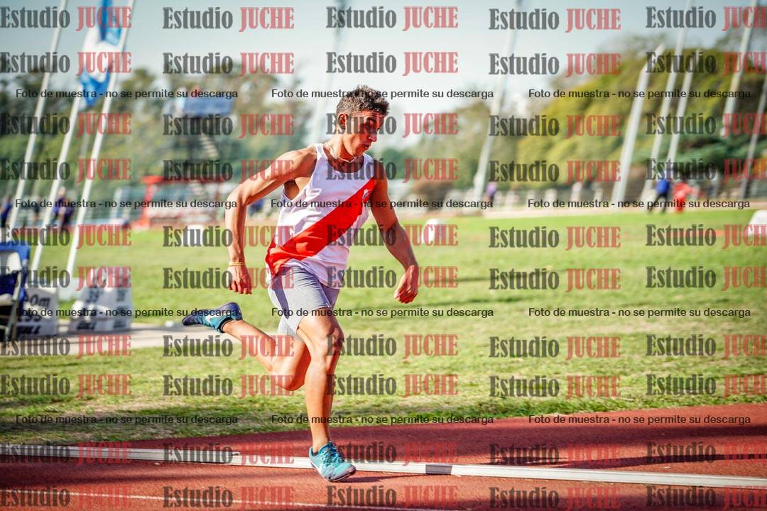 Fotos de los 400 m llanos de varones