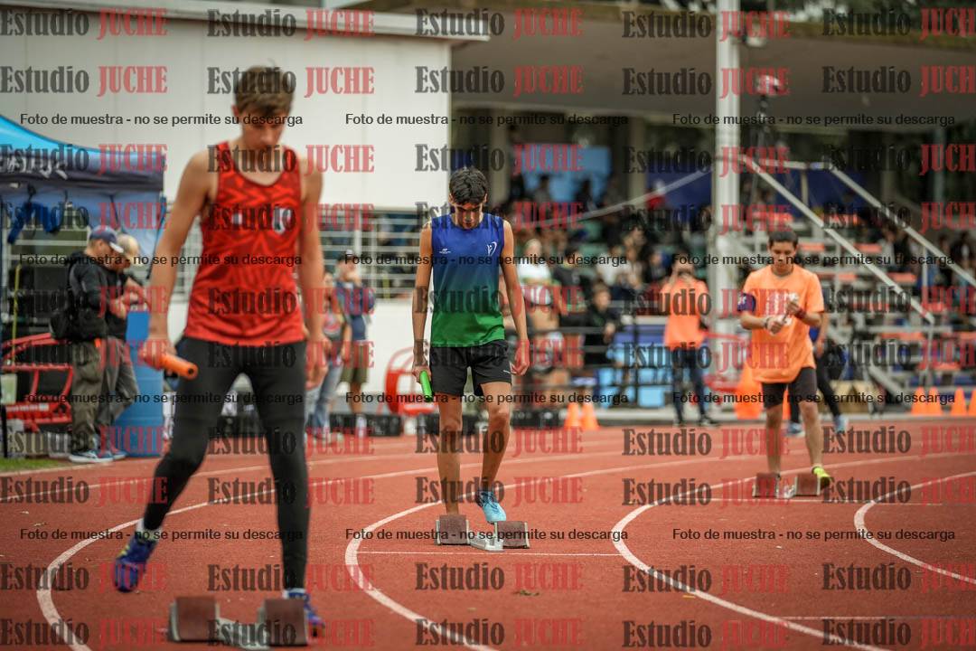 Fotos de las Postas 4x100 m de varones