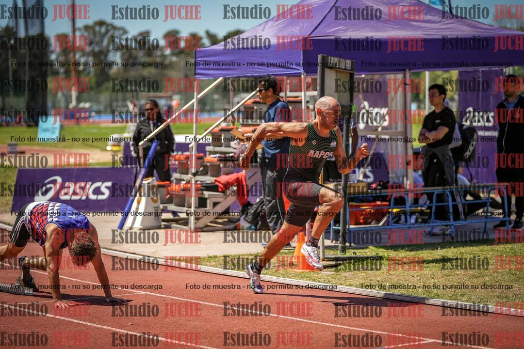 Fotos de los 400 m llanos de varones