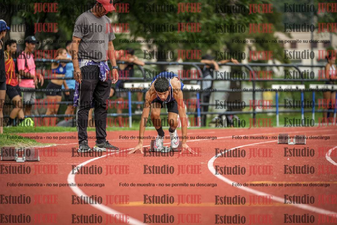 Fotos de los 200 m llanos de varones