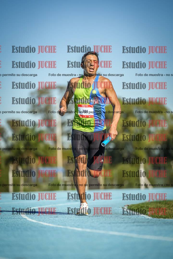 Fotos durante los relevos