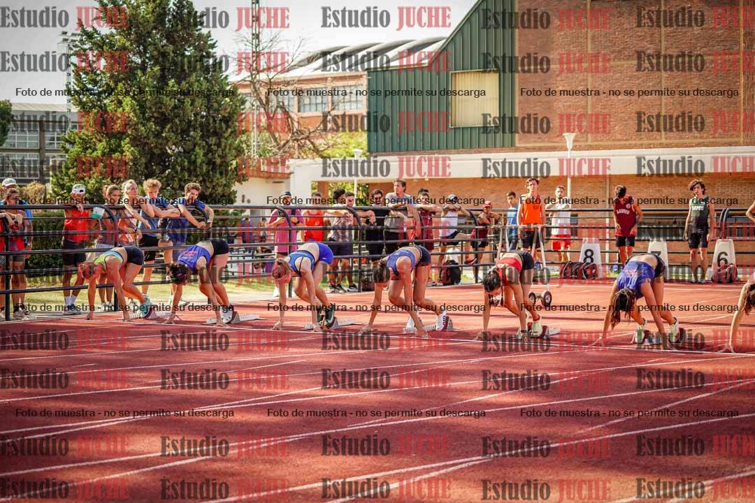 Fotos de los 100 m llanos de mujeres - FINAL U20
