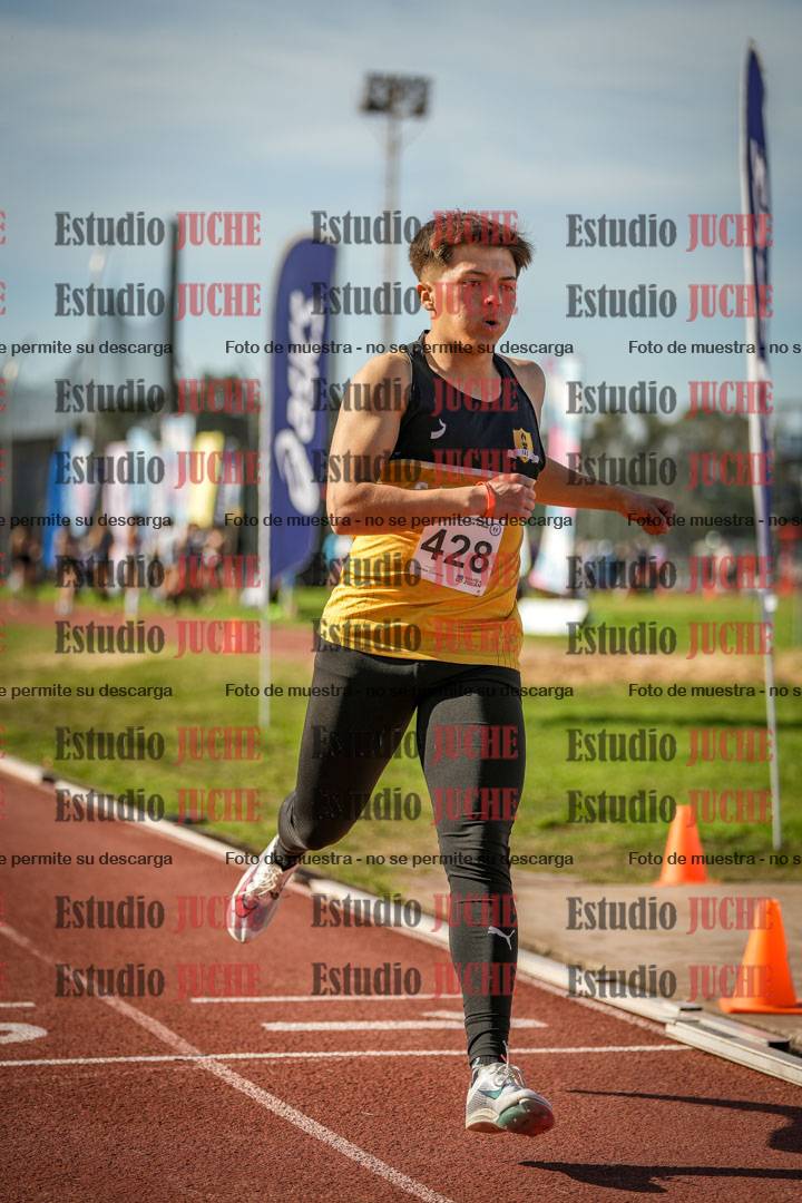 Fotos de los 1500 m de varones - decatlón 10