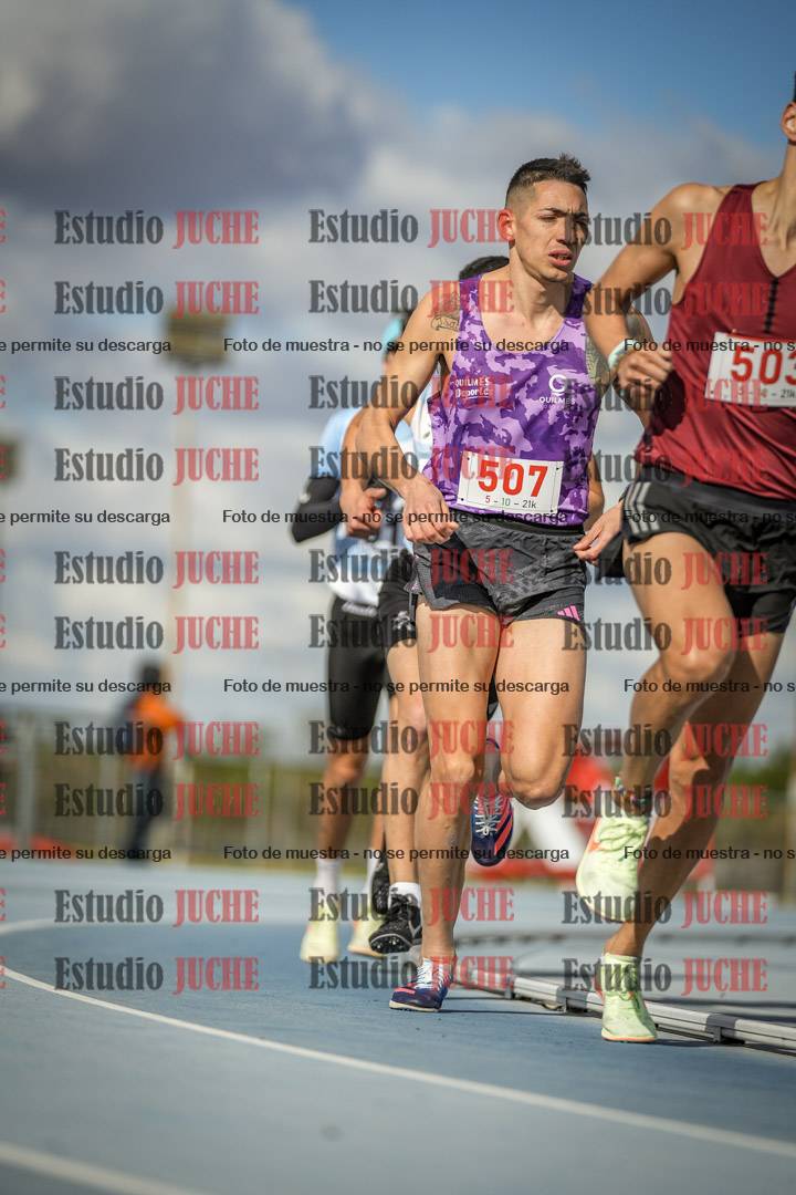 Fotos de los 5000 m llanos de varones