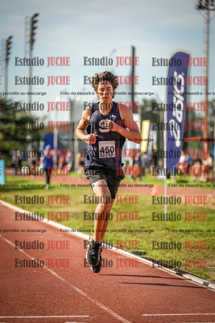 Fotos de los 1500 m de varones - decatlón 10