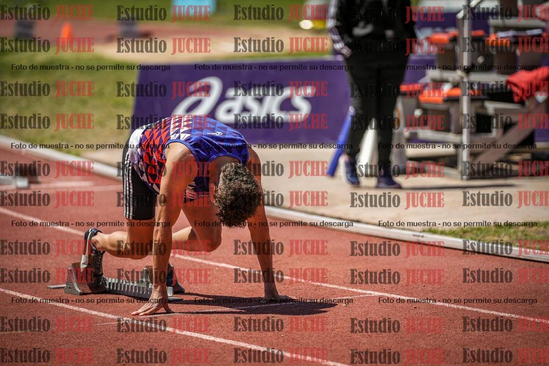 Fotos de los 400 m llanos de varones