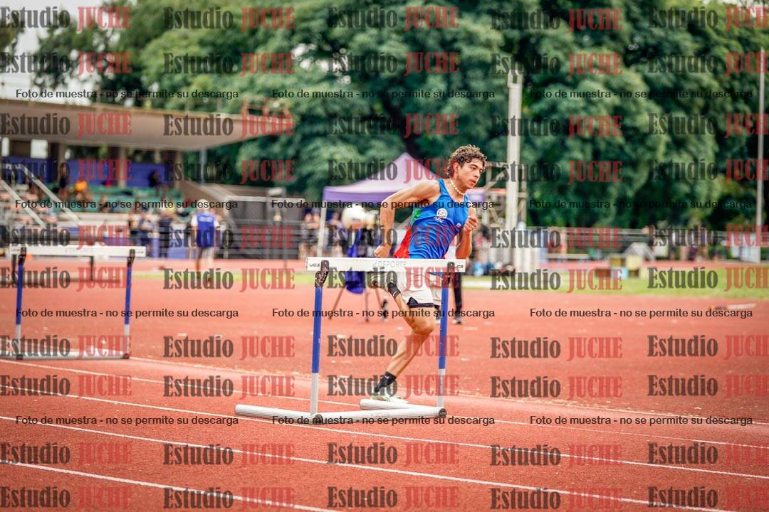 Fotos de los 400 m con vallas de varones
