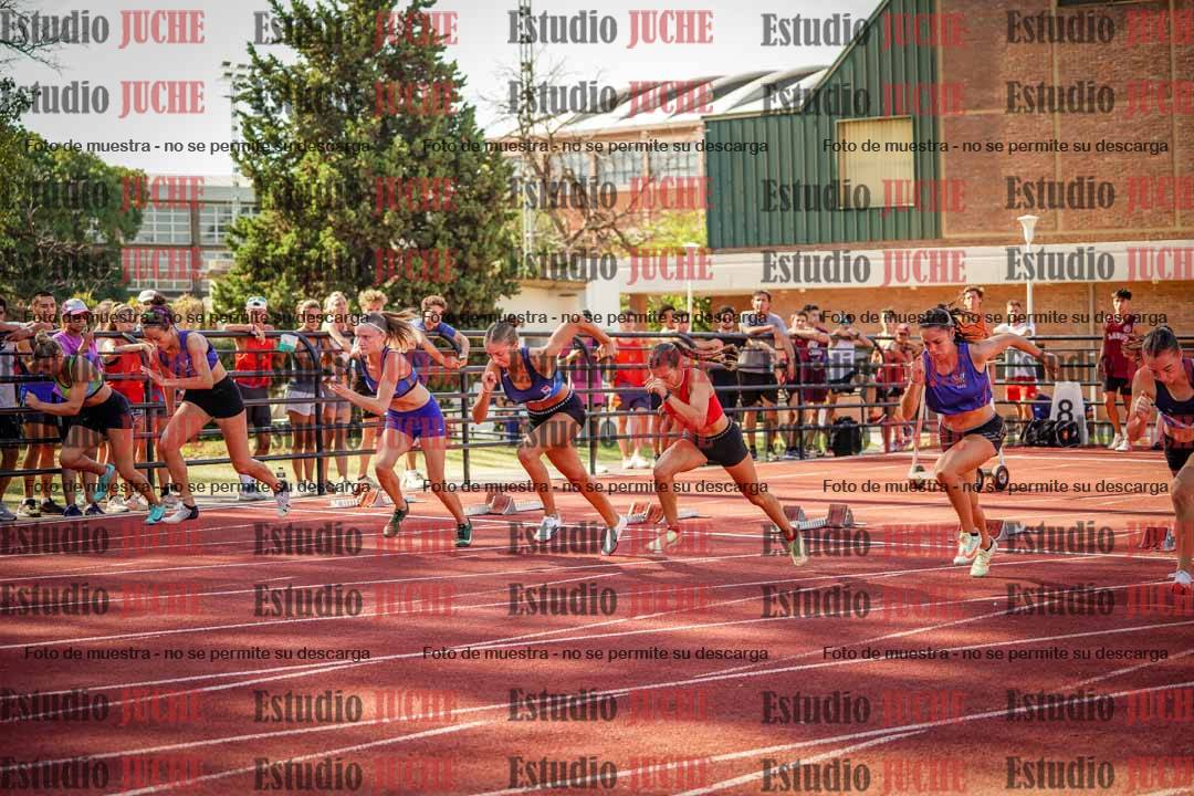 Fotos de los 100 m llanos de mujeres - FINAL U20