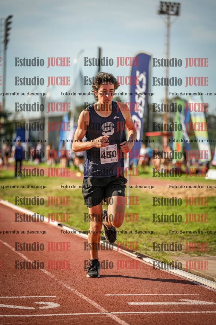 Fotos de los 1500 m de varones - decatlón 10