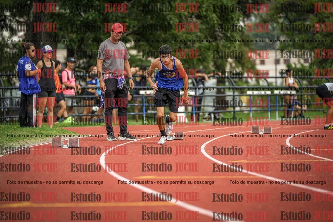 Fotos de los 200 m llanos de varones