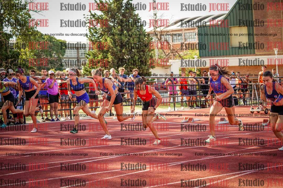 Fotos de los 100 m llanos de mujeres - FINAL U20