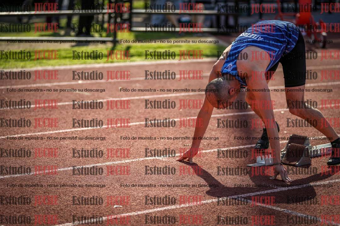 Fotos de los 400 m llanos de varones