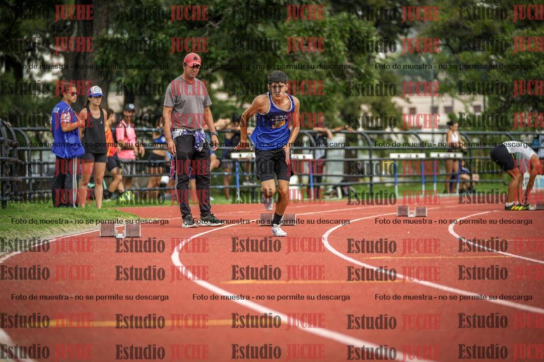 Fotos de los 200 m llanos de varones