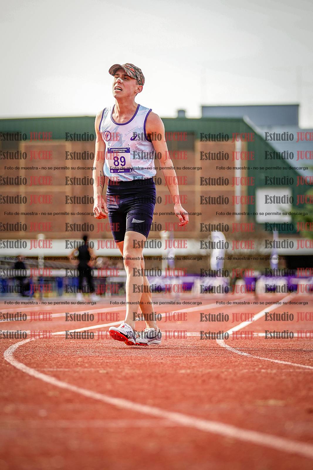 Fotos de los 3000 m con obstáculos de varones