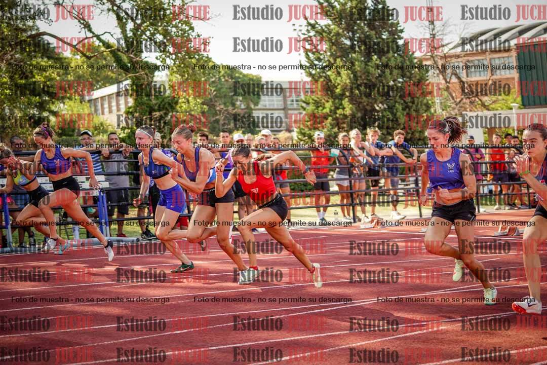 Fotos de los 100 m llanos de mujeres - FINAL U20