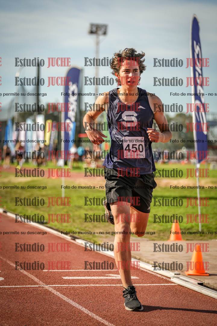 Fotos de los 1500 m de varones - decatlón 10