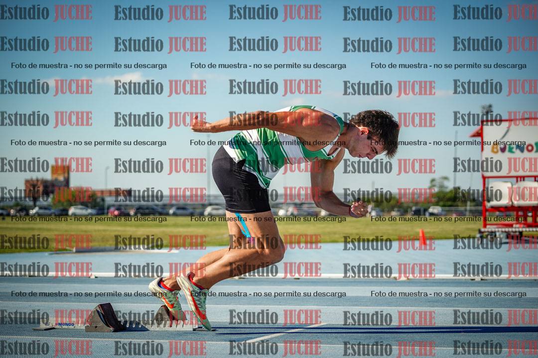Fotos de los 400 m llanos de varones