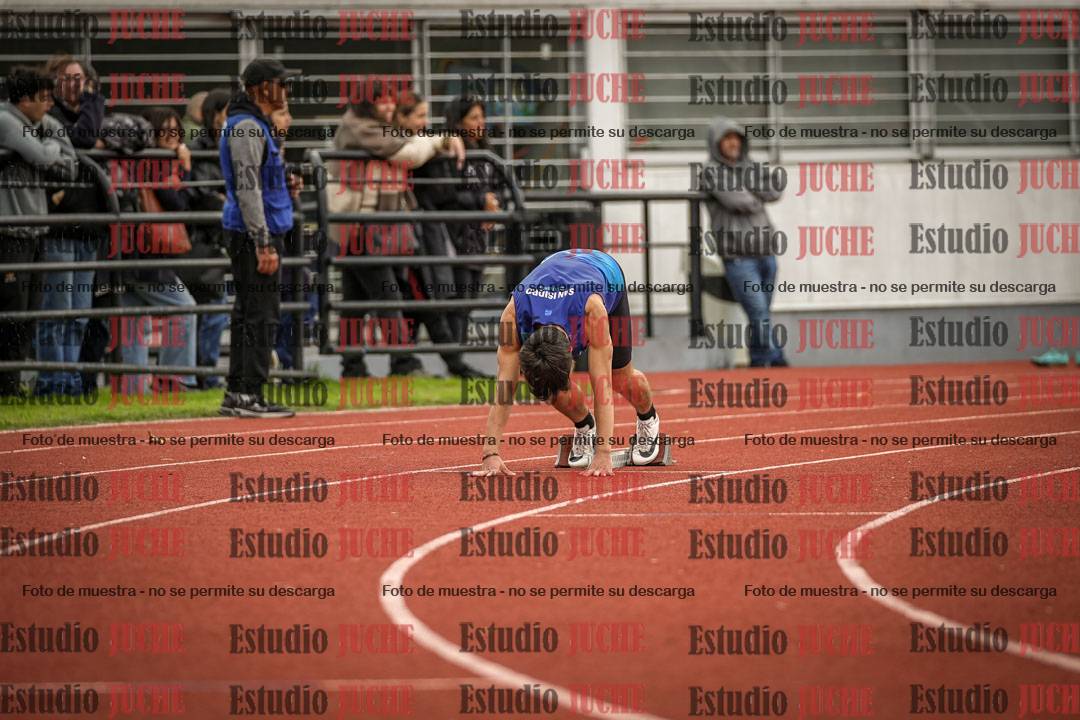 Fotos de los 400 m llanos de varones