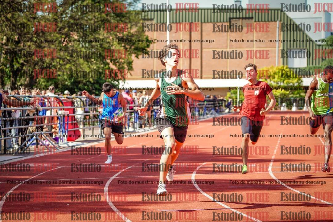 Fotos de los 200 m llanos de varones