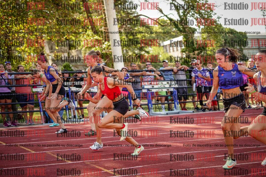 Fotos de los 100 m llanos de mujeres - FINAL U20