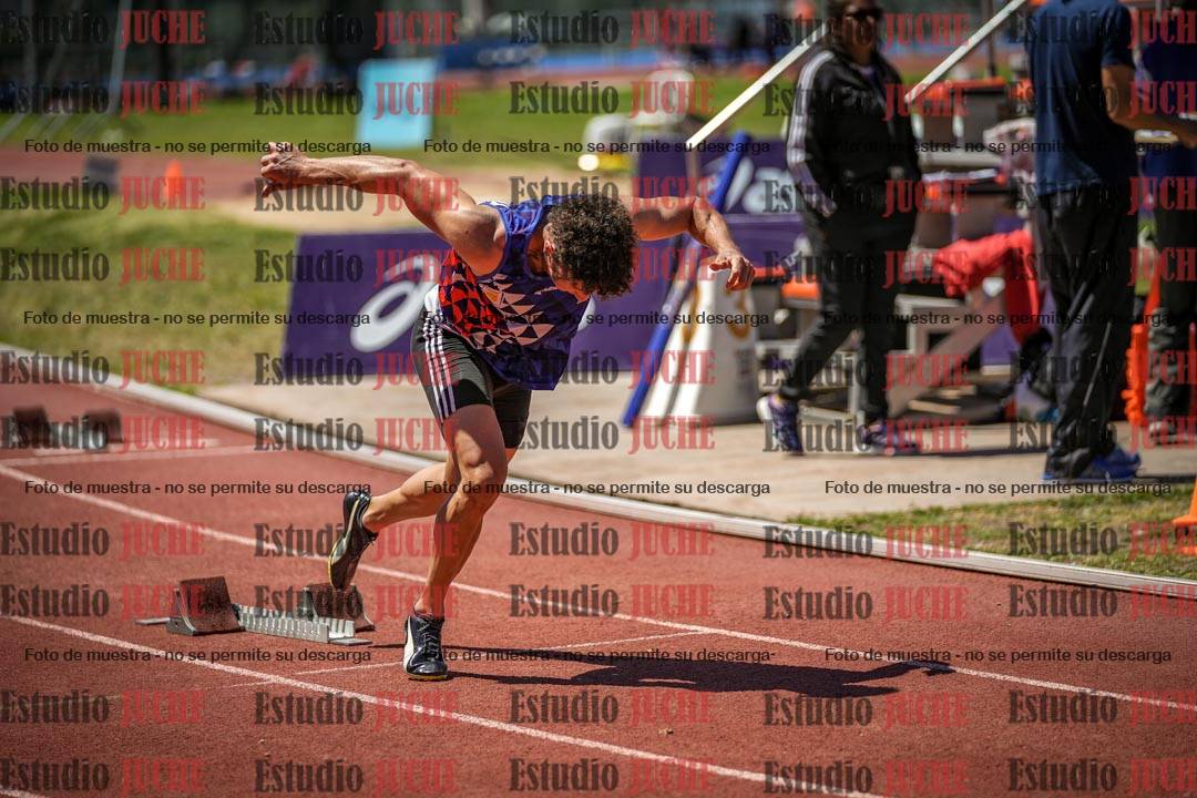 Fotos de los 400 m llanos de varones