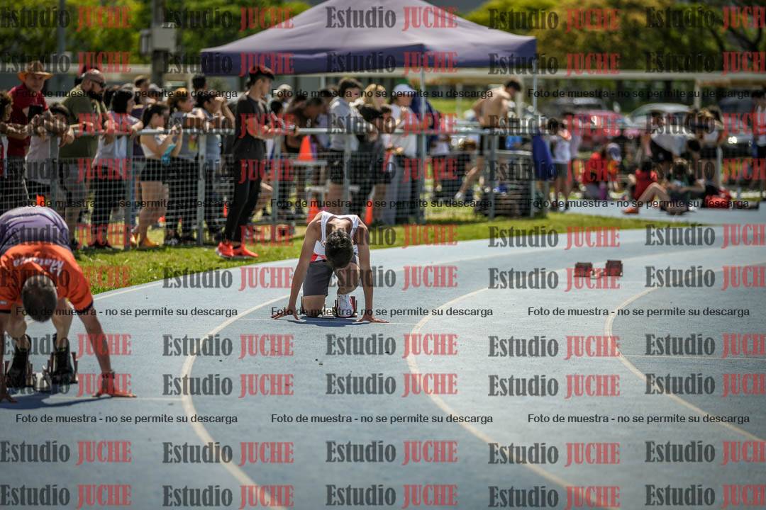 Fotos de los 400 m llanos de varones