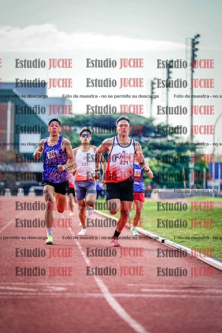 Fotos de los 800 m llanos de varones