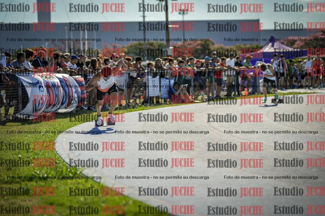 Fotos de los 400 m llanos de varones