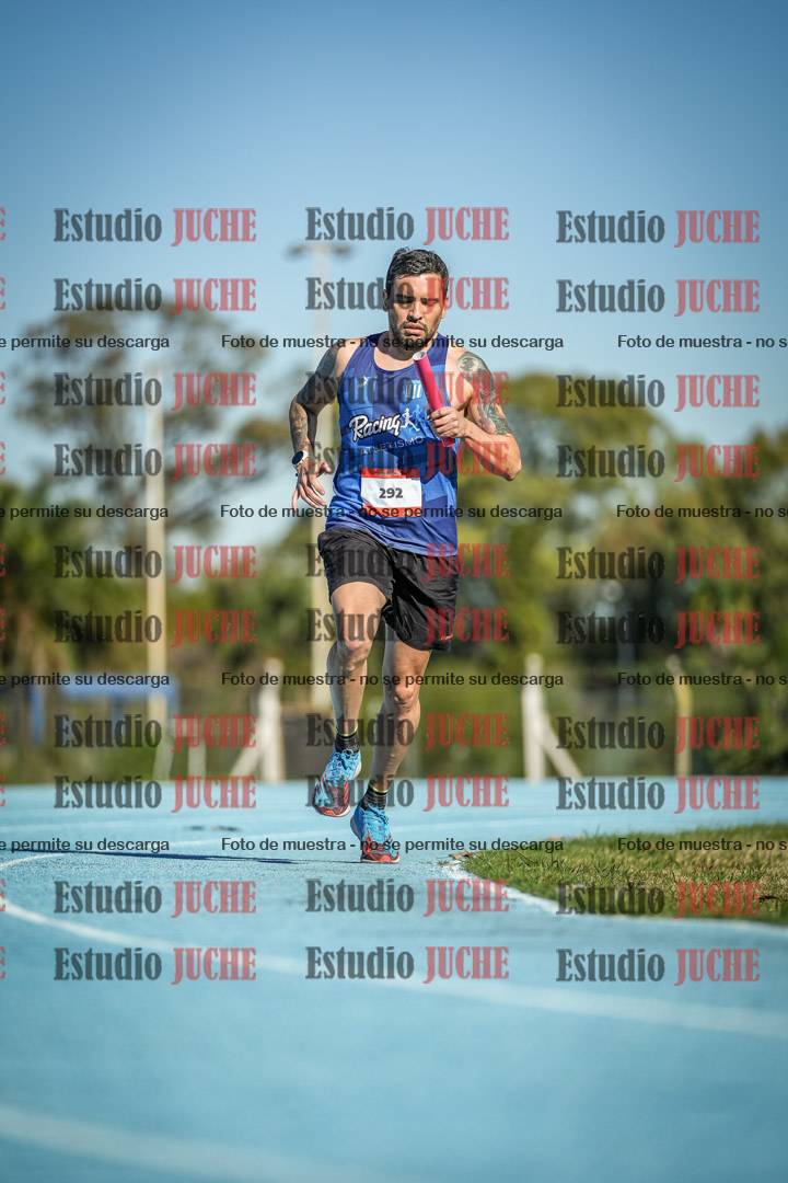 Fotos durante los relevos