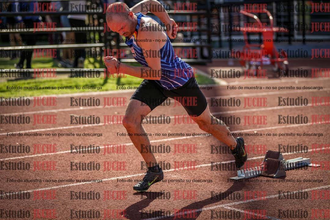 Fotos de los 400 m llanos de varones