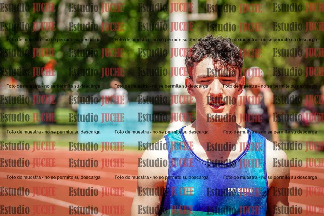 Fotos de los 400 m llanos de varones