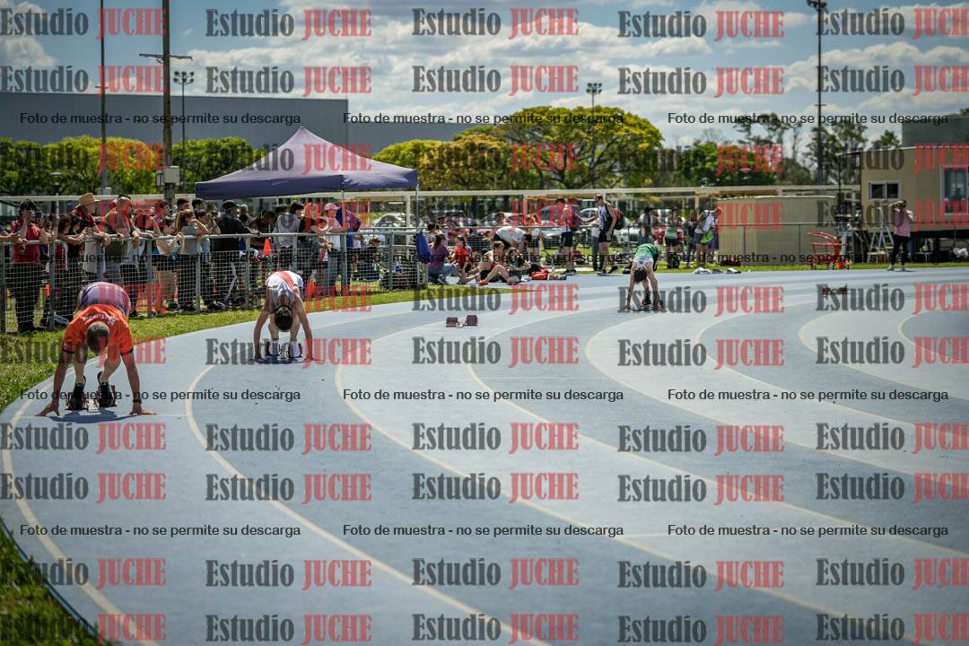 Fotos de los 400 m llanos de varones