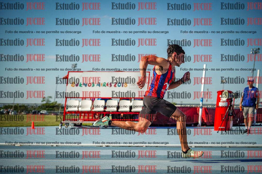 Fotos de los 400 m llanos de varones