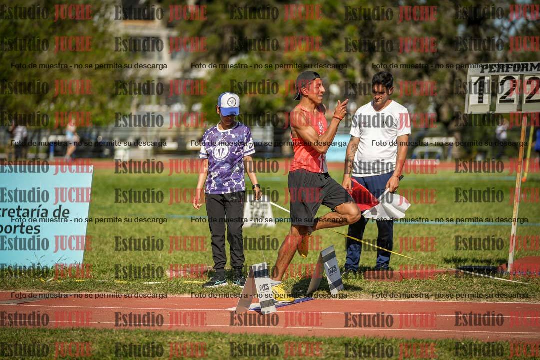 Fotos del salto triple de varones