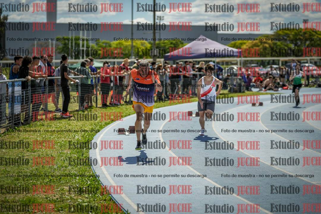 Fotos de los 400 m llanos de varones