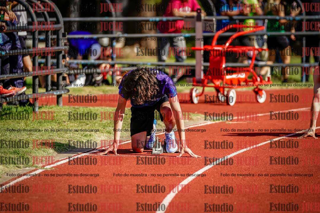 Fotos de los 200 m llanos de varones