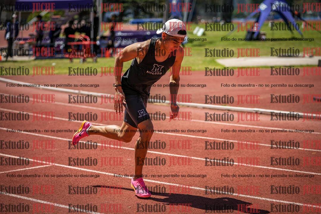 Fotos de los 400 m llanos de varones