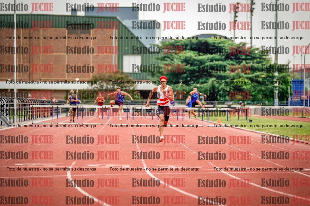 Fotos de los 400 m con vallas de varones