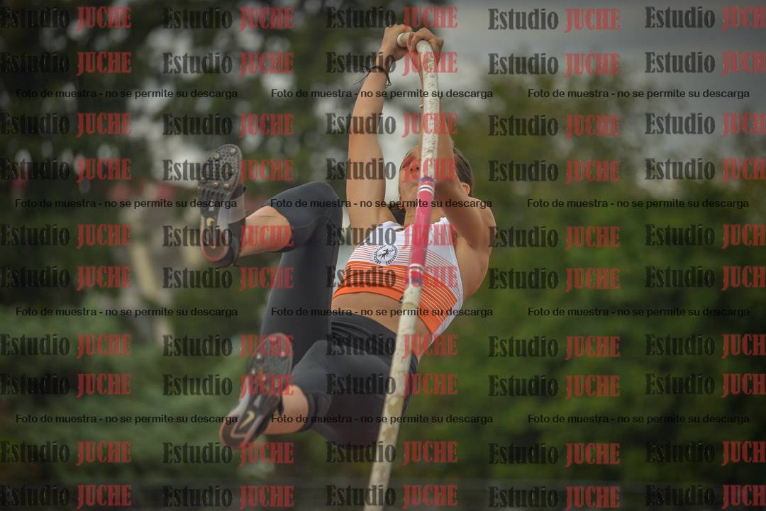 Fotos del salto con garrocha de mujeres y varones