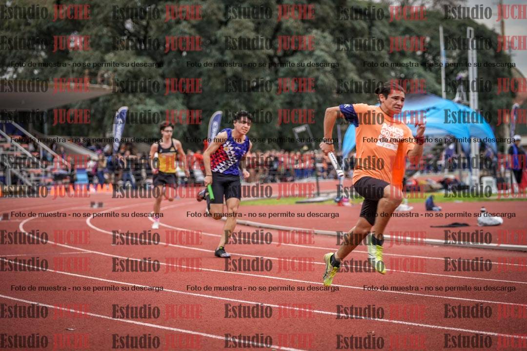 Fotos de las Postas 4x100 m de varones
