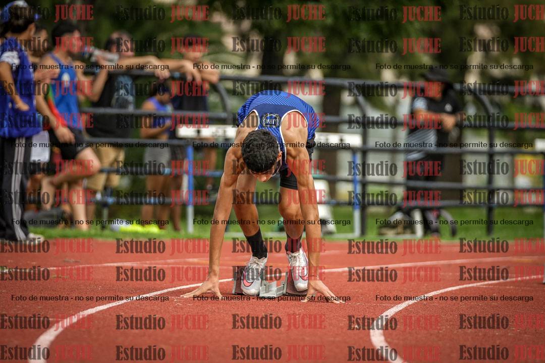 Fotos de los 200 m llanos de varones