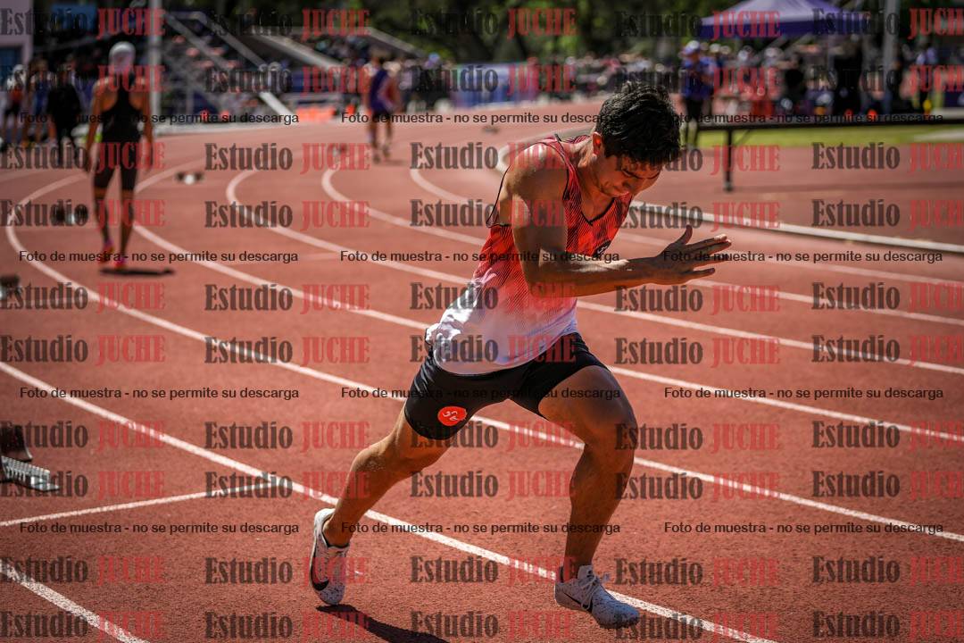 Fotos de los 400 m llanos de varones