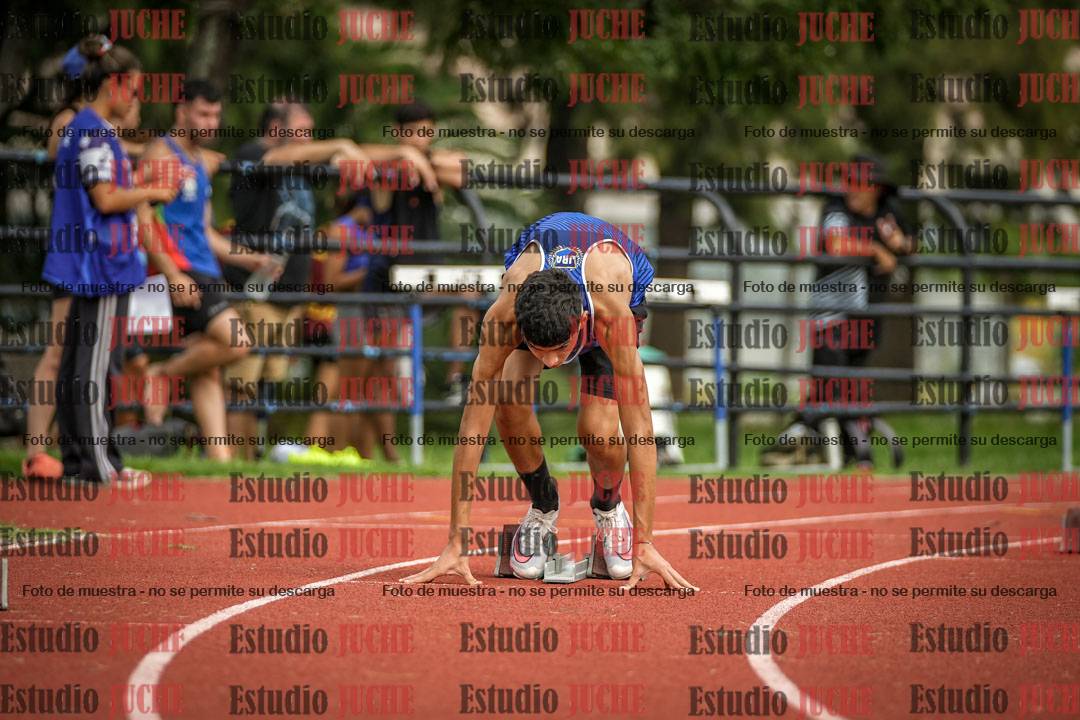 Fotos de los 200 m llanos de varones