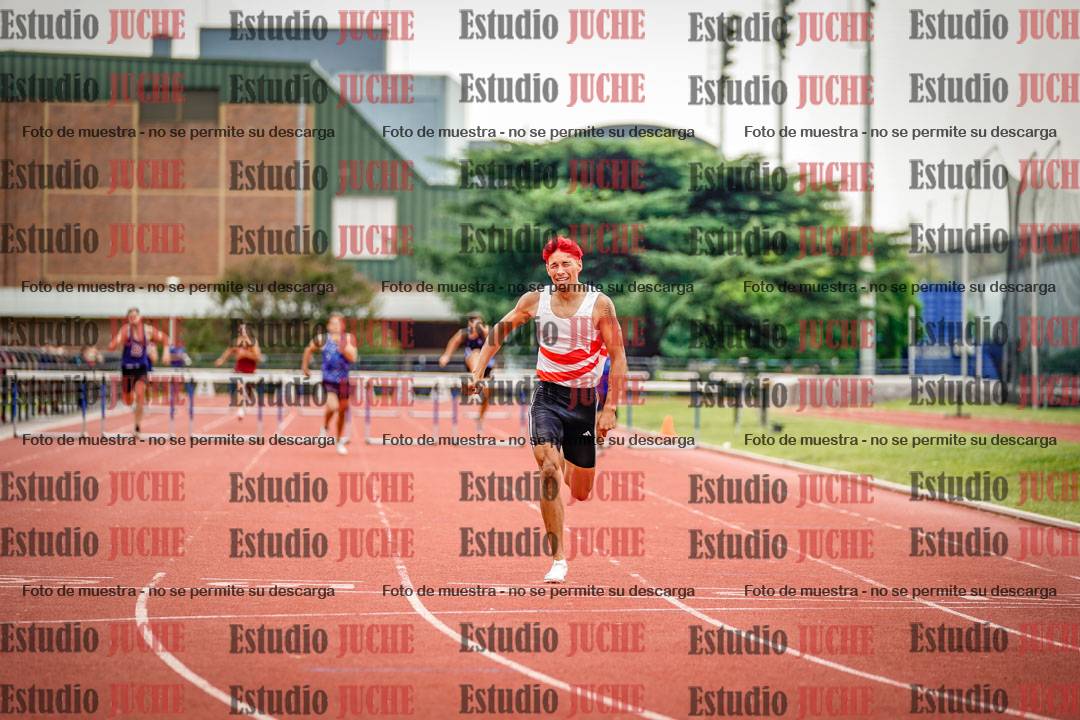 Fotos de los 400 m con vallas de varones