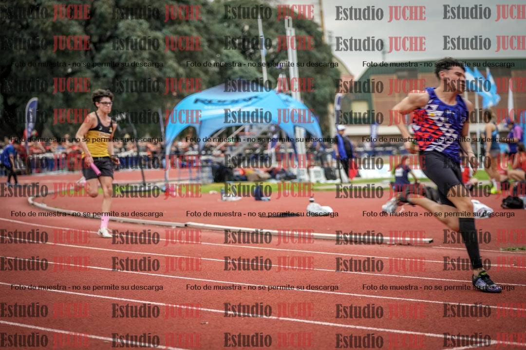 Fotos de las Postas 4x100 m de varones