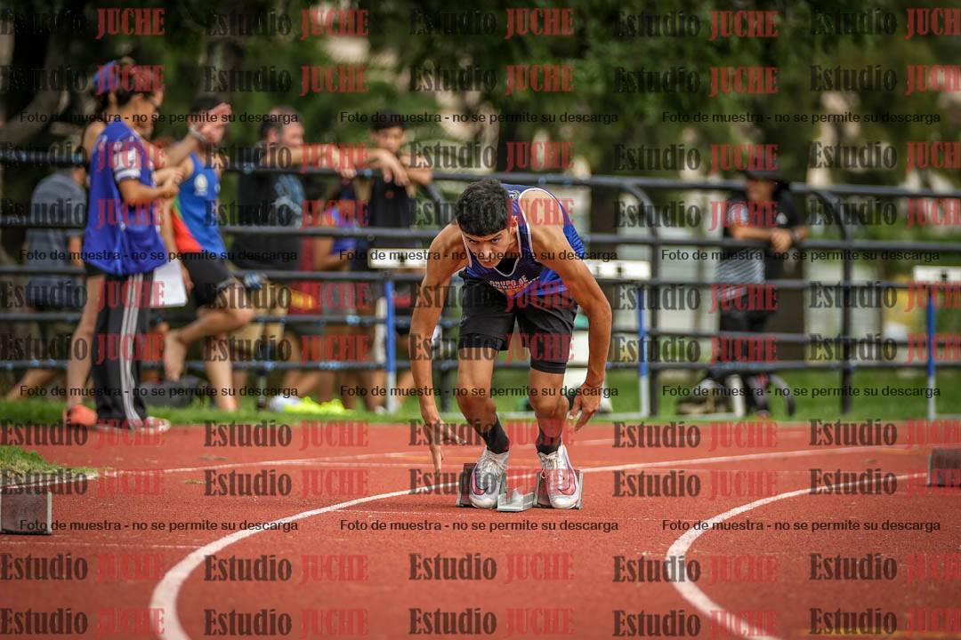 Fotos de los 200 m llanos de varones