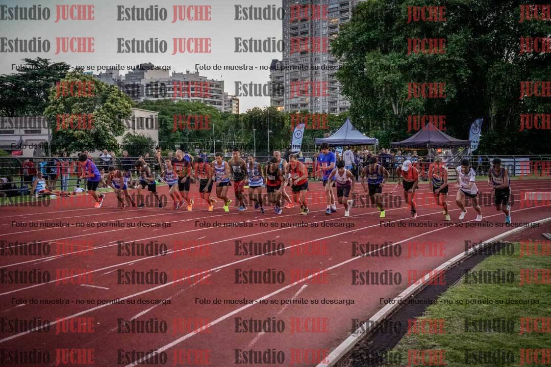 Fotos de los 1500 m llanos de varones